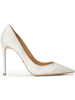 TONY BIANCO ANJA HEEL IN MILK CAPRETTO | SLIGHTLY USED